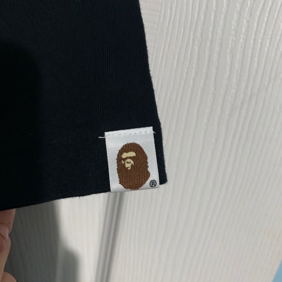 ❗️SOLD on grailed❗️BAPE fuzzy baby milo tee - Picture 2 of 3
